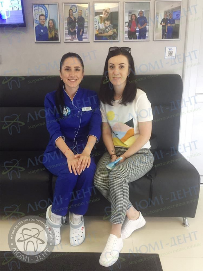 Ультразвукова чистка каменів на зубах фото ЛюміДент