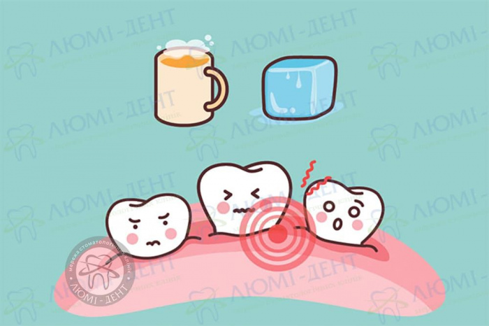 Чутливість зубів на холод фото ЛюміДент