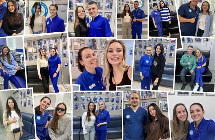 Photos of our patients at the clinic in Obolon