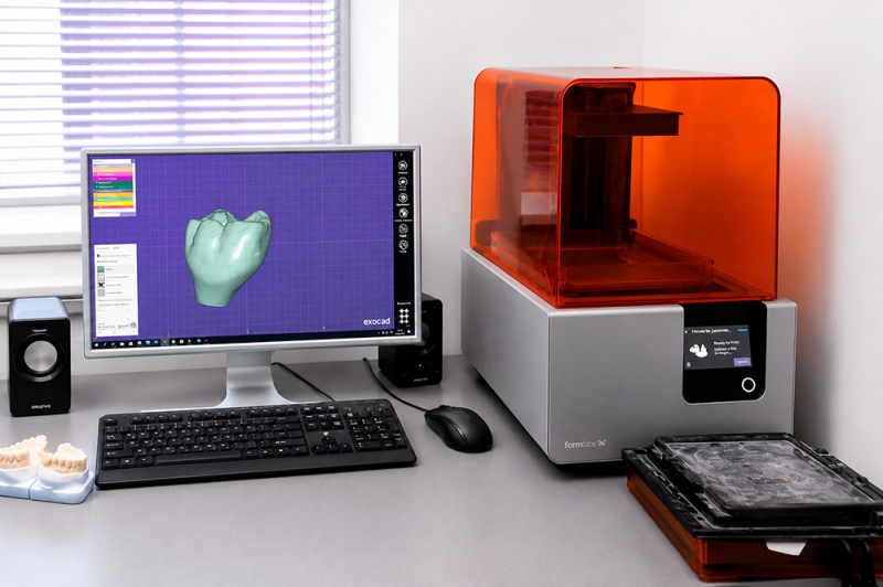 Цифровой 3-D принтер Цифровая зуботехническая лаборатория Люми-Дент