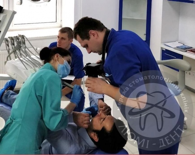 Фото пациента перед установкой