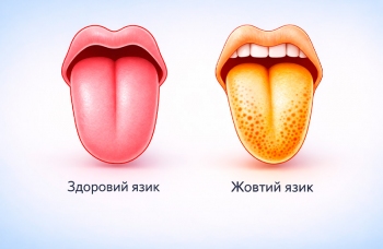 Жовтий наліт на язиці фото ЛюміДент