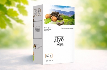 Кора дуба для десен