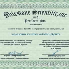 сертификат Лебедева Евгения