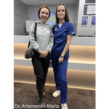 Фото с врачом Артеменко М.С.