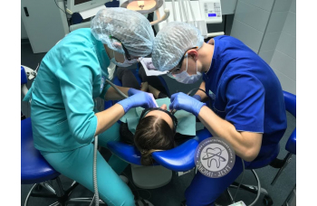 Удаление ретинированных зубов этапы удаления Киев фото ЛюмиДент
